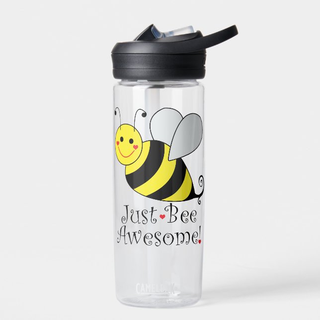 Botella De Agua Sólo Bee Awesome Bumble Bee CamelBak Eddy (Izquierdo)