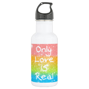 Botella De Agua Sólo el amor es real