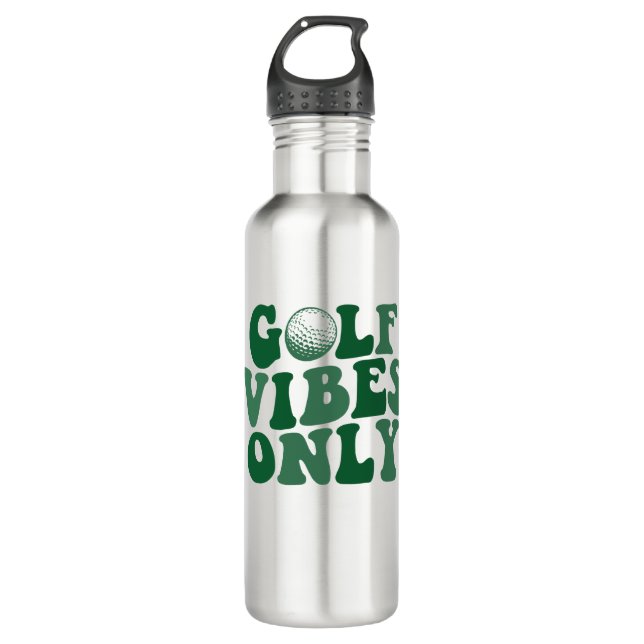Botella De Agua Sólo Golf Vibes, Golf Lover (Anverso)