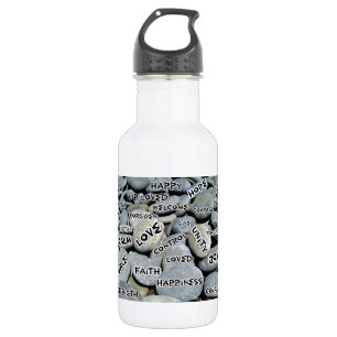 Botella De Agua Sólo notas, amor_