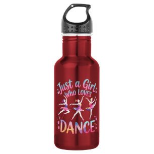 Botella De Agua Sólo una chica que ama el baile