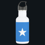 Botella De Agua Somalia Flag<br><div class="desc">Patriotic flag of Somalia.</div>
