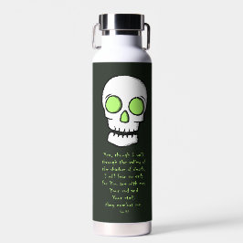 Botella De Agua Sombra de la muerte — Calavera