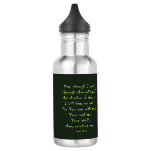 Botella De Agua Sombra de la muerte — Calavera