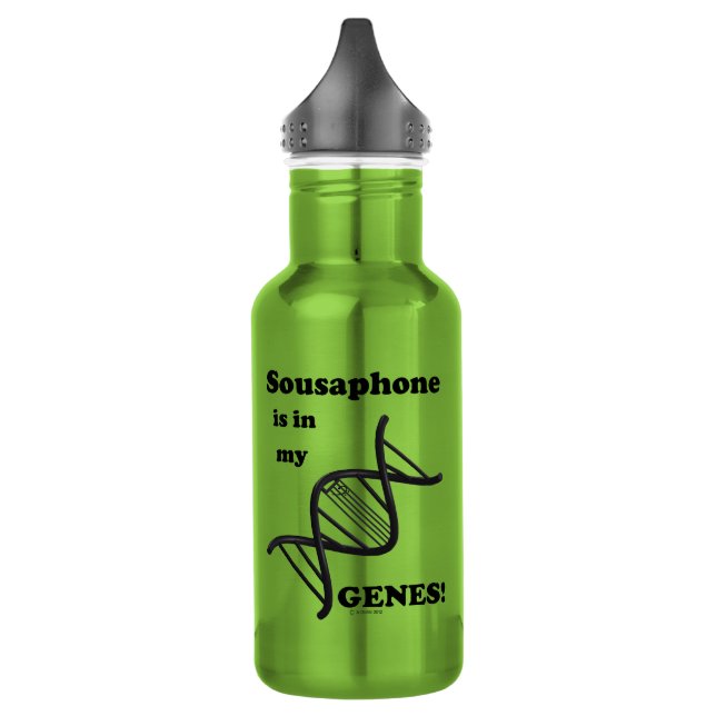 Botella De Agua Sousaphone en mis genes (Izquierda)