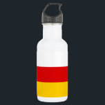 Botella De Agua South Ossetia Flag<br><div class="desc">Patriotic flag of South Ossetia.</div>