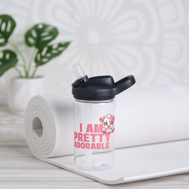Botella De Agua Soy Bonito Adorable (Yoga)