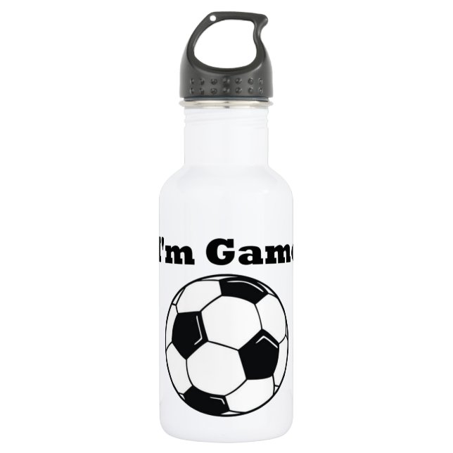 Botella De Agua Soy Juego (fútbol) (Anverso)