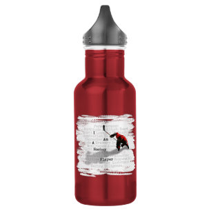 Botella De Agua Soy jugador de hockey