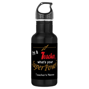 Botella De Agua Soy profesor, ¿cuál es tu superpoder?