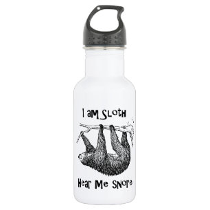 Botella De Agua ¡Soy Sloth Hear Me Snore!