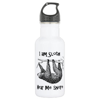 Botella De Agua ¡Soy Sloth Hear Me Snore!