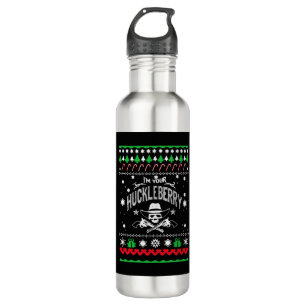 Botella De Agua Soy tus Navidades de vaquero de Huckleberry Sweate