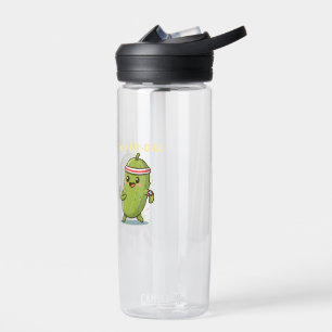 Botella De Agua ¡Soy un Fit-Dill! Diseño divertido de pepinillo de