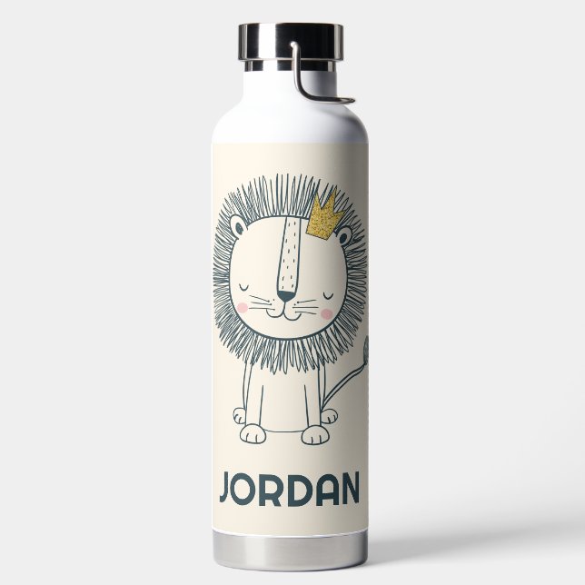 Botella De Agua Soy un pequeño rey (Izquierda)