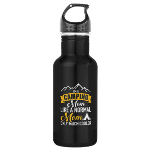 Botella De Agua Soy Una Madre De Camping
