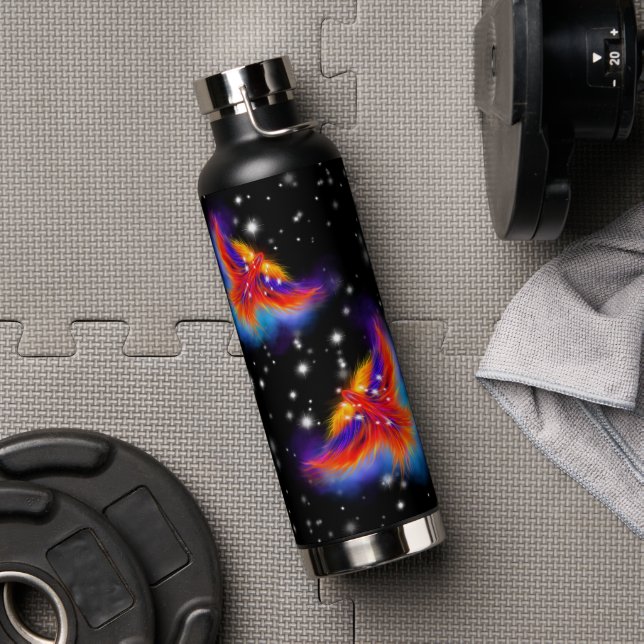 Botella De Agua Space Phoenix Nebula (Gimnasio)