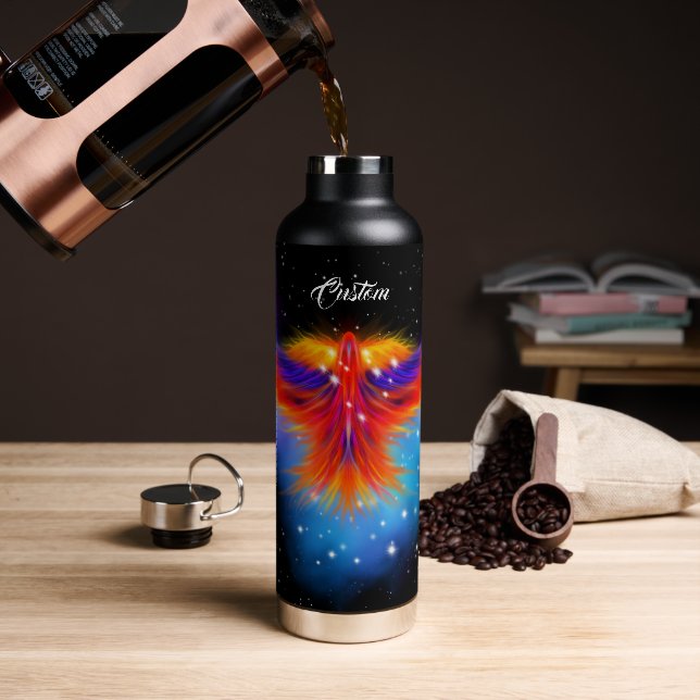 Botella De Agua Space Phoenix Nebula (Café)