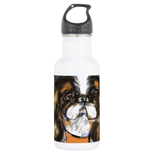 BOTELLA DE AGUA SPANIEL DE JUGUETE INGLÉS (Anverso)