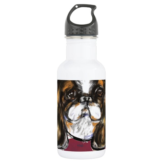 BOTELLA DE AGUA SPANIEL JUGUETE INGLÉS (Anverso)