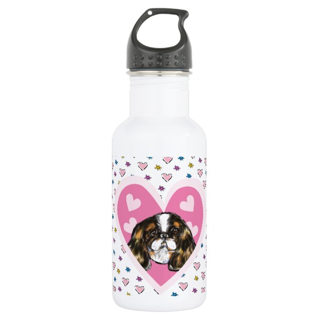 BOTELLA DE AGUA SPANIEL JUGUETE INGLÉS (Anverso)