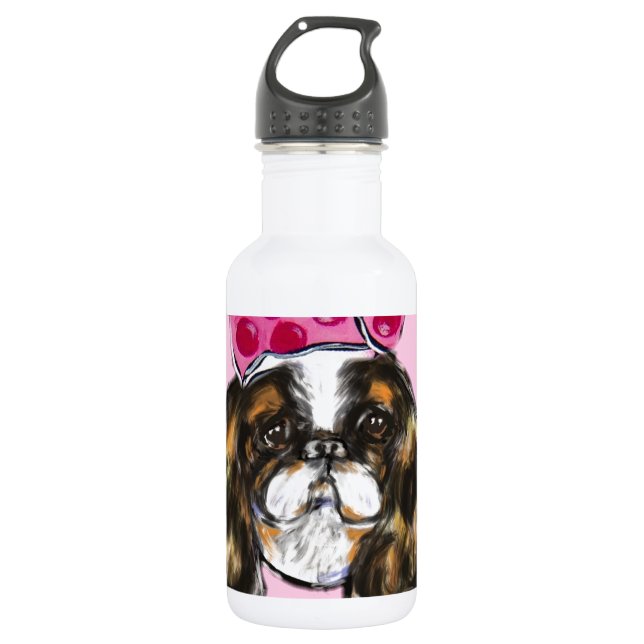 BOTELLA DE AGUA SPANIEL JUGUETE INGLÉS (Anverso)
