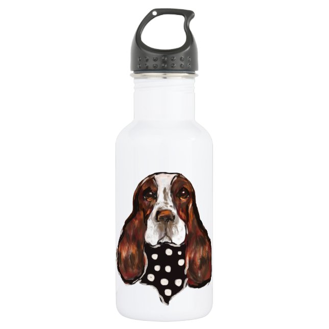 BOTELLA DE AGUA SPANIEL SPRINGER INGLÉS (Anverso)