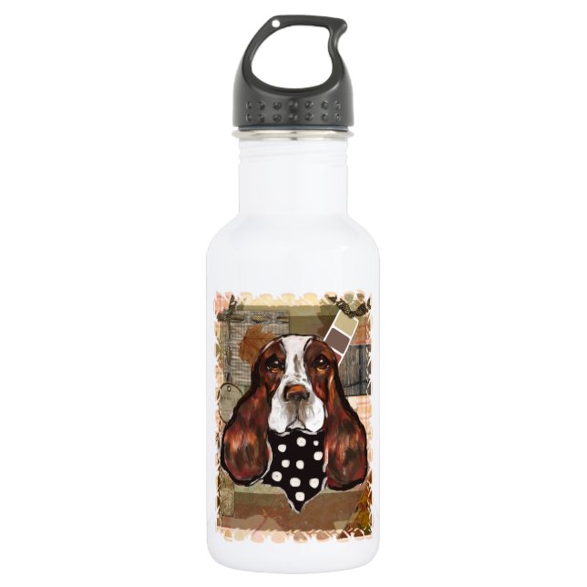 BOTELLA DE AGUA SPANIEL SPRINGER INGLÉS (Anverso)