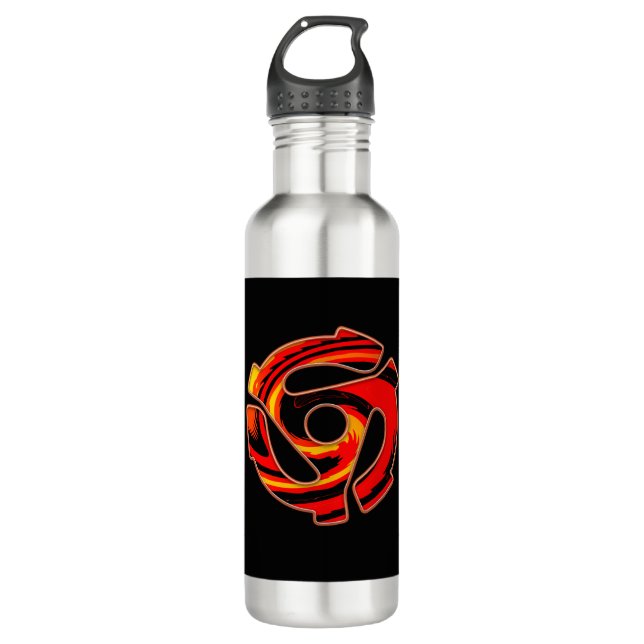 Botella De Agua Spider de 45 RPM (Anverso)
