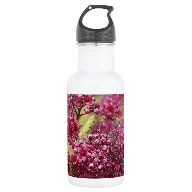 Botella De Agua Spirea Rosa (Anverso)