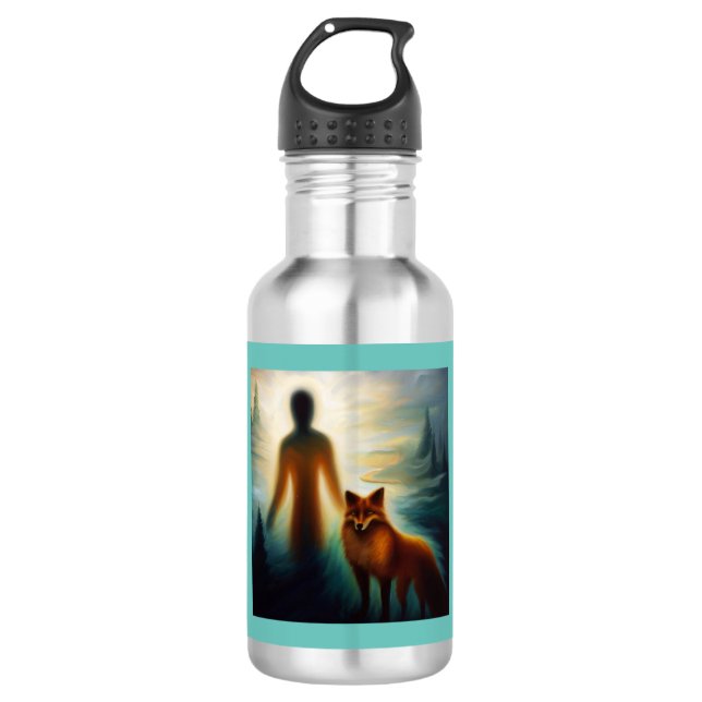 Botella De Agua Spirit Animal Fox 1 (Anverso)
