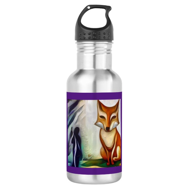 Botella De Agua Spirit Animal Fox 2 (Anverso)