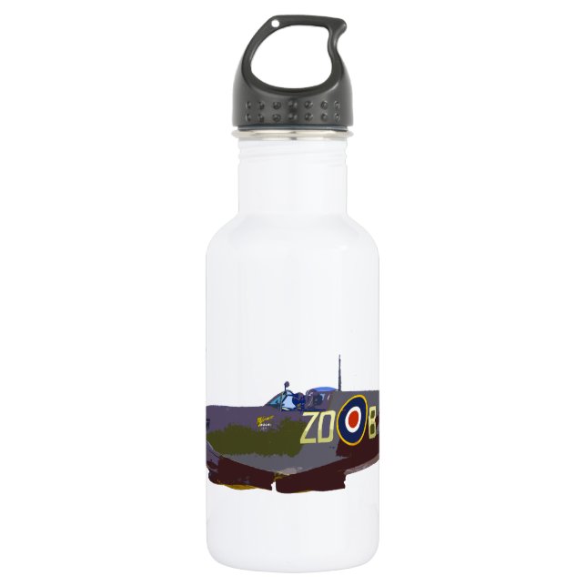 Botella De Agua Spitfire supermarino (Anverso)