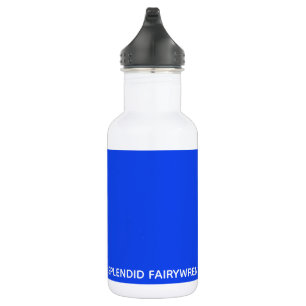 Botella De Agua Splendid Fairywren Blue Color Name