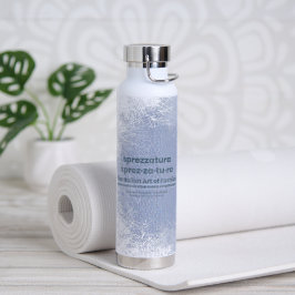 Botella De Agua SPREZZATURA: EL ARTE ITALIANO DE LA MODA-BlueDenim