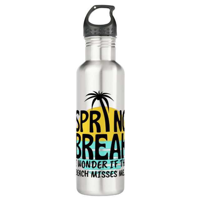 Botella De Agua Spring Break Spring Season (Anverso)