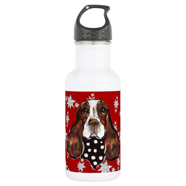 BOTELLA DE AGUA SPRINGER SPANIEL INGLÉS (Anverso)