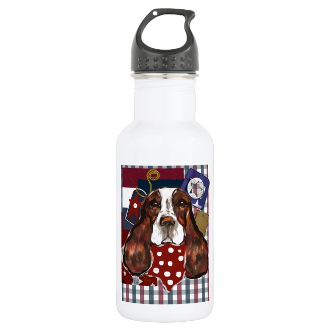 BOTELLA DE AGUA SPRINGER SPANIEL INGLÉS (Anverso)
