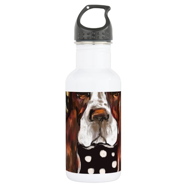 BOTELLA DE AGUA SPRINGER SPANIEL INGLÉS (Anverso)