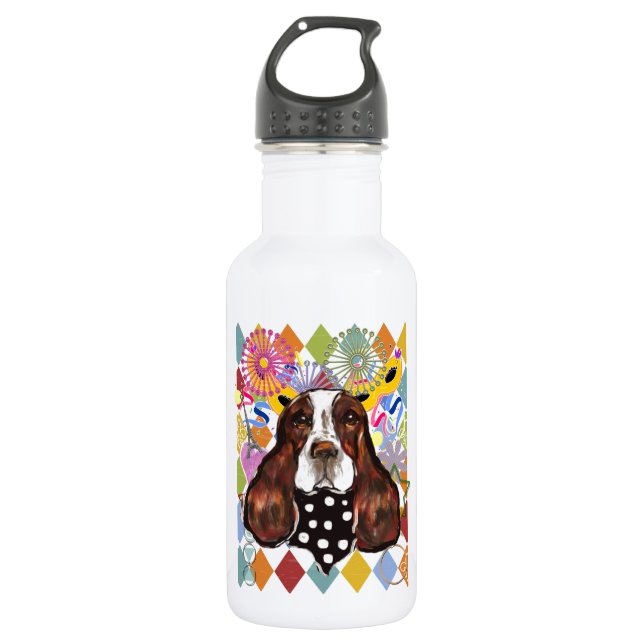 BOTELLA DE AGUA SPRINGER SPANIEL INGLÉS (Anverso)
