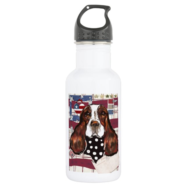 BOTELLA DE AGUA SPRINGER SPANIEL INGLÉS (Anverso)