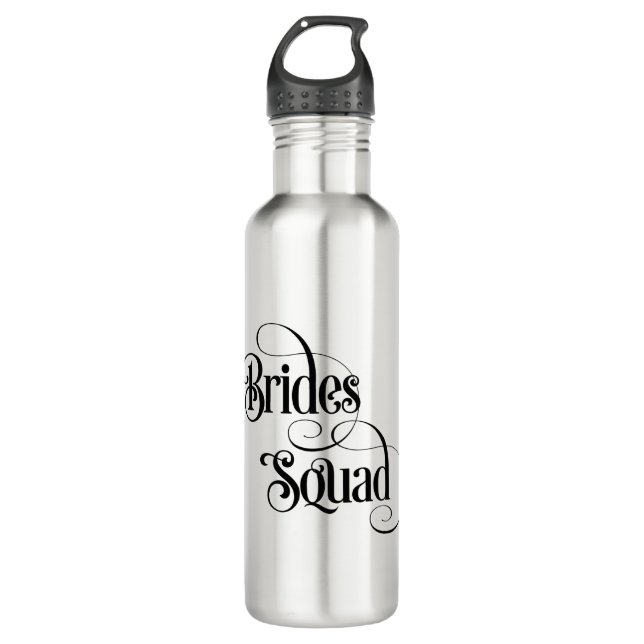 Botella De Agua Squad de Novias (Anverso)