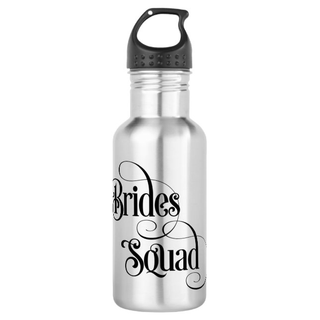 Botella De Agua Squad de Novias (Anverso)