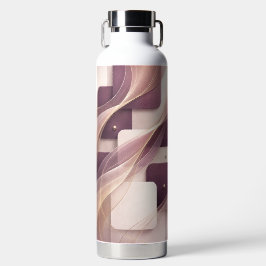 Botella De Agua Square shapes AI art 