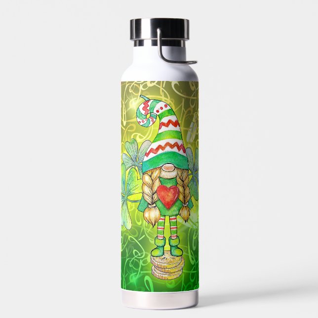 Botella de agua St. Patrick Chica Gnome (Izquierdo)