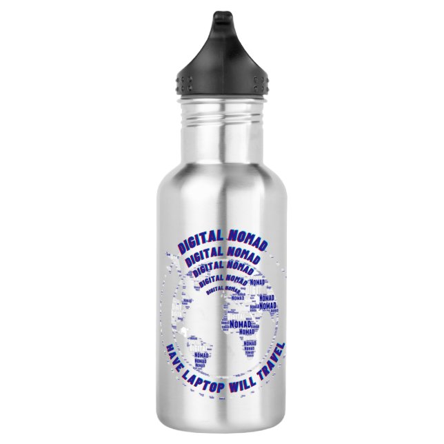 Botella De Agua Stainless Steel Water Bottle Digital Nomad  (Derecha)