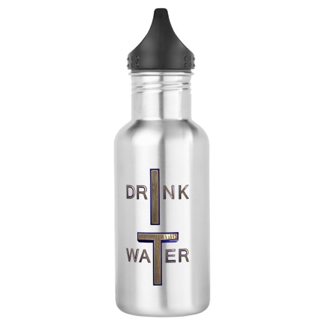 Botella De Agua Stainless Steel Water Bottle – Drink Water (Izquierda)