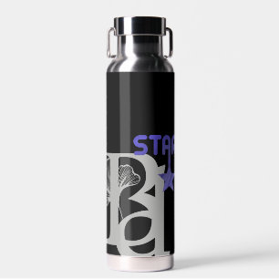 Botella de Agua STAR Abstracta Hogar Lavanda Viole