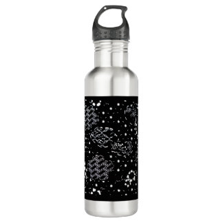 Botella De Agua Starlight Silkscreen flask design