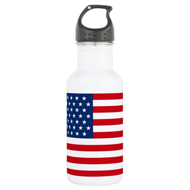 Botella De Agua Stars and Stripes USA (Anverso)